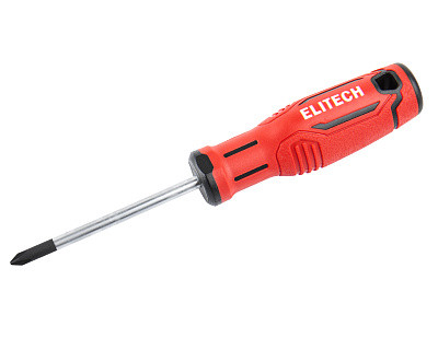 Отвертка PH1 х 75мм ELITECH 211202