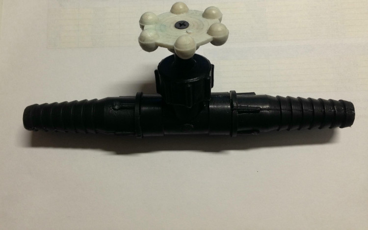 Соединитель для шланга ЁРШ+ВЕНТИЛЬ