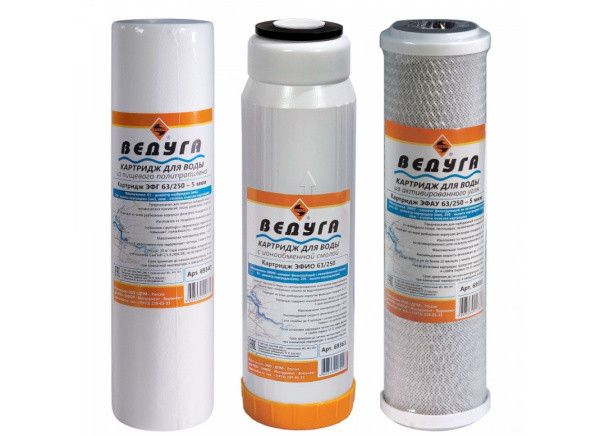 Набор картриджей 3 шт "Для жёсткой воды" 946