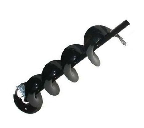 Шнек для земли Кратон, диаметр 15 см, длина 73 см