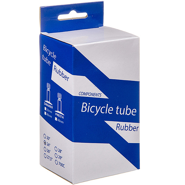 Камера велосипедная ВТ, 24Х1,75/2,125 автонип.33мм