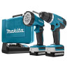 Дрель-шуруповерт Makita DF347DWLE