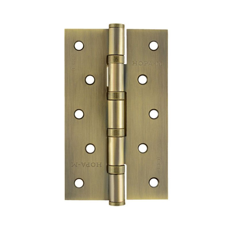 Петля накладная "NORA-M" 5"-4ВВ FHP-ECO (125х75х2,5) АВ (бронза)