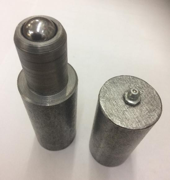 Шарнир гаражный с масленкой d 50*200 г.Ковров (6)