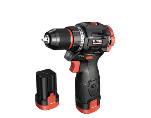 Аккумуляторная дрель-шуруповерт ELITECH HD CD 16L2 (E2201.039.01)