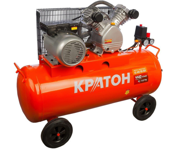 Компрессор с ременной передачей Кратон AC-440-100-BDV