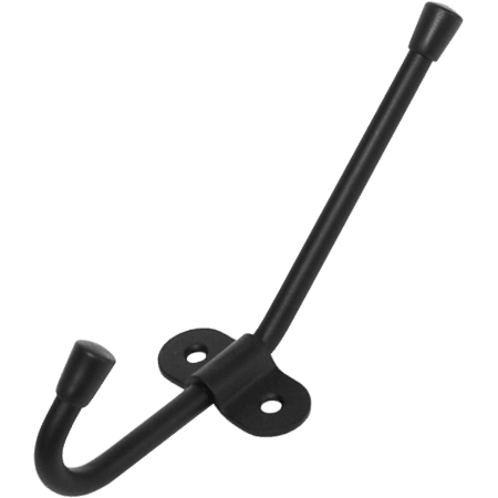 Крючок вешалка "Домарт" двойной (черный)