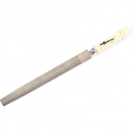 Напильник 200мм, полукруглый №2 с ручкой Квалитет