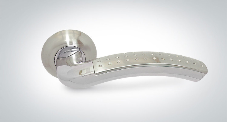 Ручка на фланце "CRIT" (КРИТ) РФ-6440А - Хп/Хш