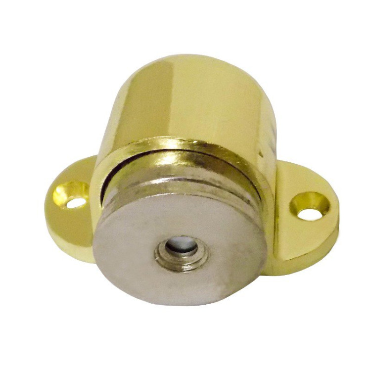 Ограничитель двери напольный магнит (золото)