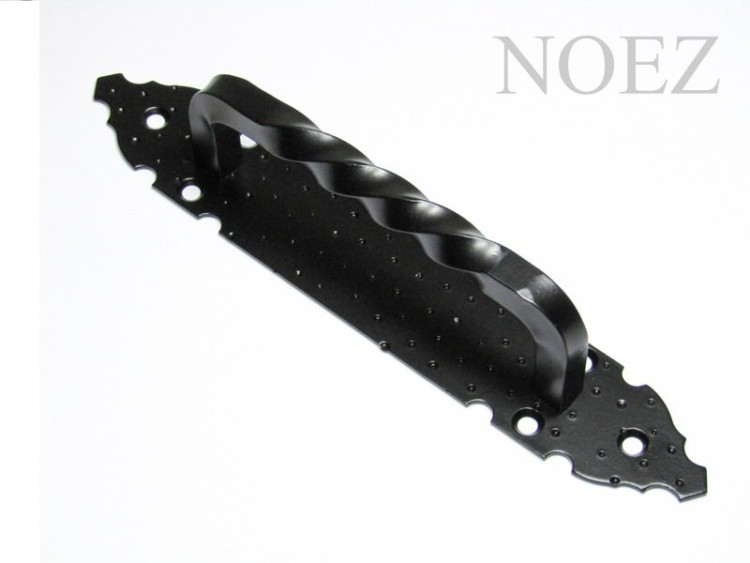 Ручка-скоба "декор 2" НОЭЗ РС-140-SL черный матовый (10)