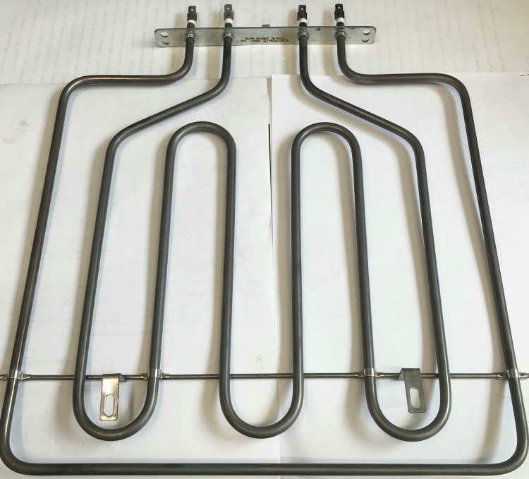 ТЭН дух. 2.0+1.1кВт/230В DE LUXE верх между клемами широко РИВШ-423