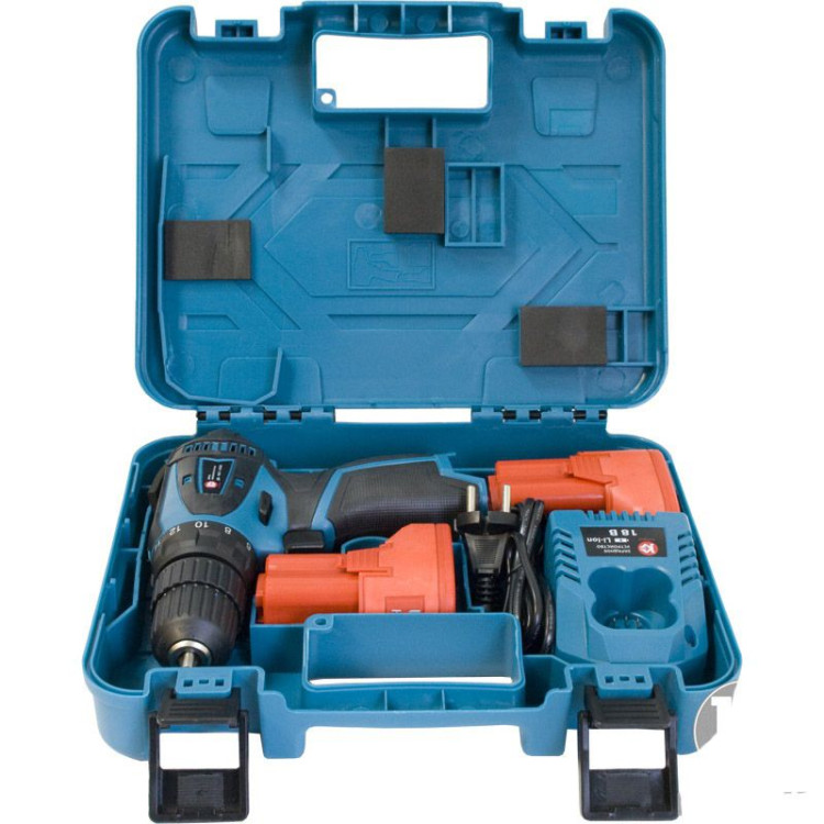 Аккумуляторная дрель-шуруповерт Калибр ДА-18/2+Н550 LiIon