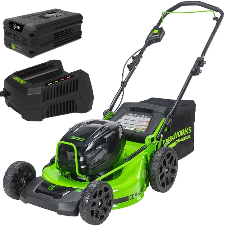 Газонокосилка аккумуляторная Greenworks GC82HPLM51 2518907UB