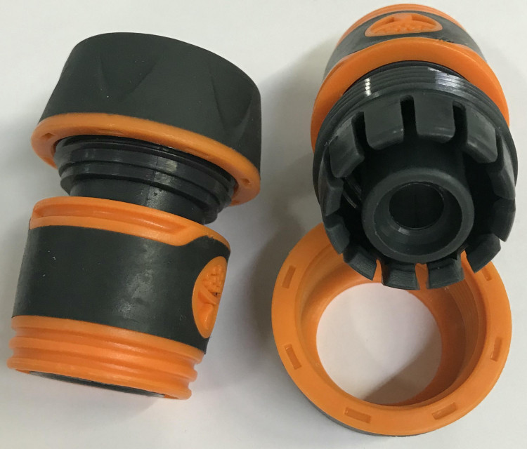 Коннектор 3/4 Обрезиненный BSJ-3108, (HYA18)