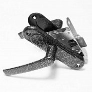 Ручка-Защелка ЗЩ 3.08 Зенит серебро (15) (аналог Ликчел)