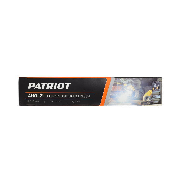 Электроды сварочные PATRIOT AHO-21 (3х350 мм, 5 кг)