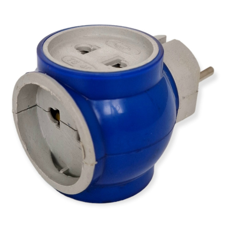 Переходник на евророзетку 001/ шт