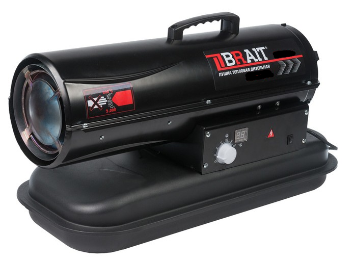 Дизельная тепловая пушка прямого нагрева BRAIT BR-10A