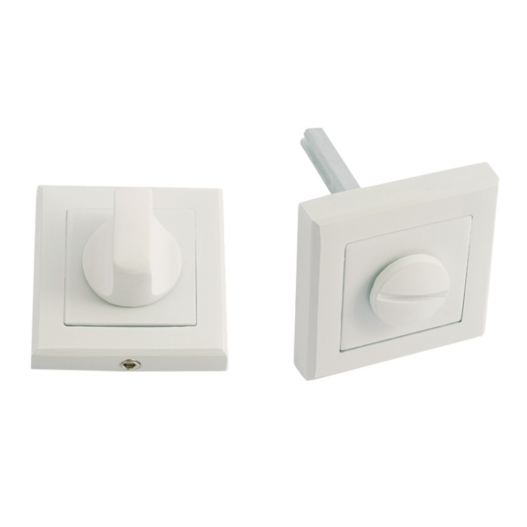 Накладки под фиксатор "NORA-M" НФ-К (белый) квадратный