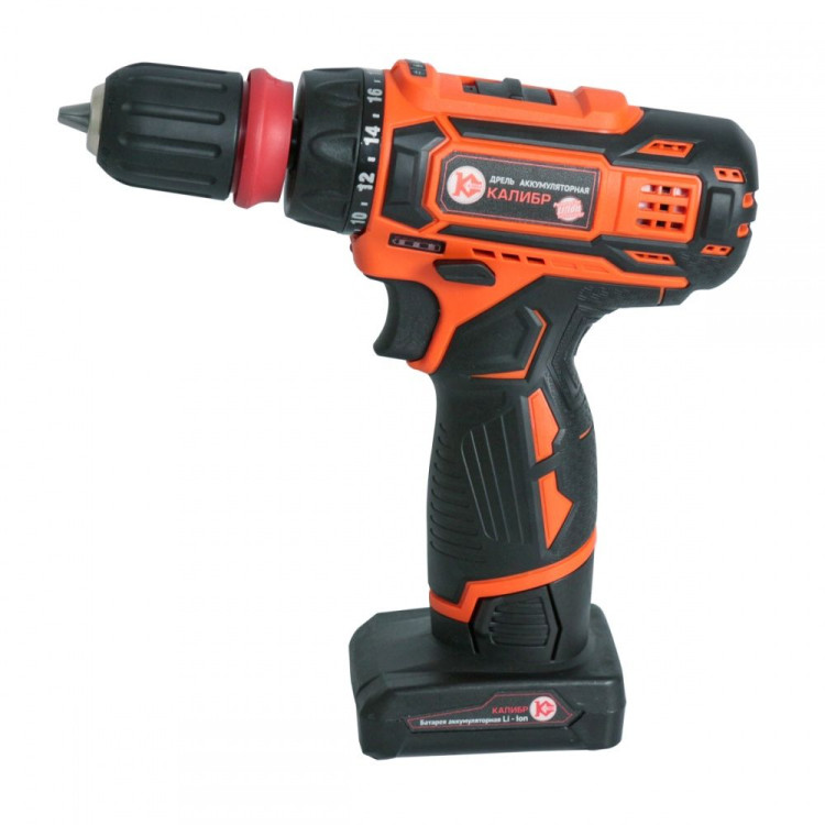 Аккумуляторная дрель-шуруповерт Калибр ДА-14,4-2 Lilon (Бсп)