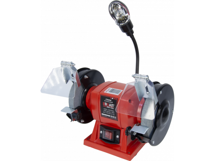 Точильный станок (точило) BRAIT BSM-125А с лампой