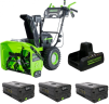 Снегоуборщик аккумуляторный Greenworks GD82ST56 2602807 К5