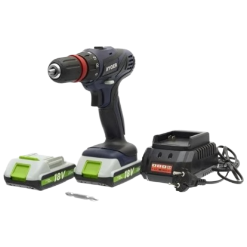 Аккумуляторная дрель-шуруповерт AYGER AP18DFR