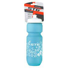 Велофляга Stg 800мл Csb-532L голубая,с белым