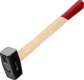 Кувалда 3 кг. кованая с дер. ручкой