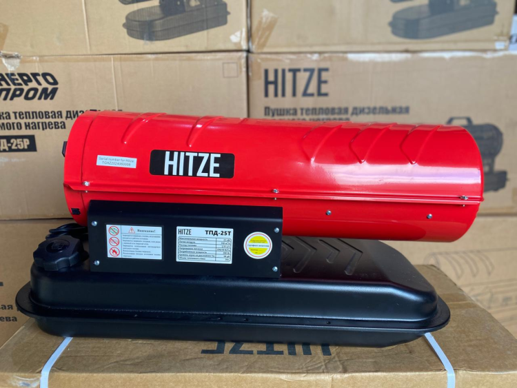 Дизельная тепловая пушка прямого нагрева HITZE ТПД-25T