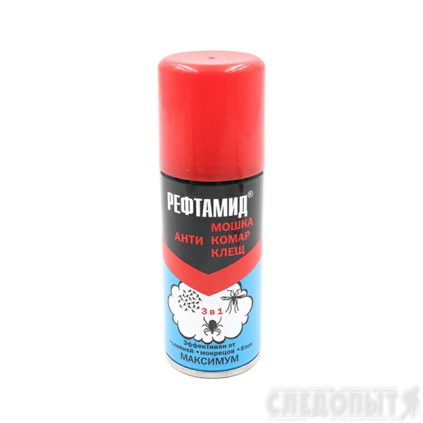 Репеллент &quot;Рефтамид Максимум&quot; 100 мл, 3 в 1 (5-03.09.222.08)(5-03.07.024.08)