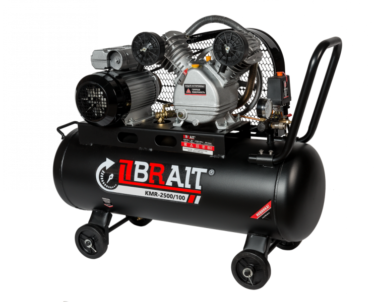 Компрессор BRAIT КМR-2200/100 (100)