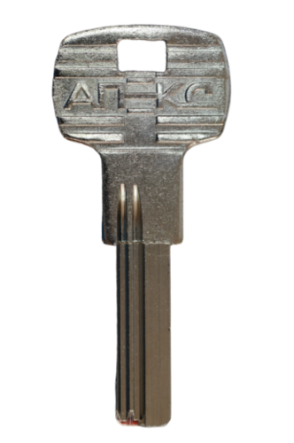 Заготовка для ключа AP-1D 8,5мм полосатый под бронь