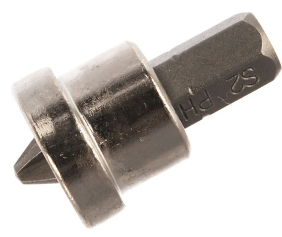 Бита с ограничителем магн., S2 Рh2-25мм (10 шт/кор) "Quadro Torsion"