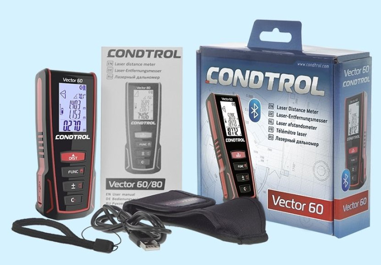 Лазерный дальномер CONDTROL Vector 60