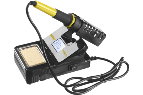 Цифровая паяльная станция с ЖК дисплеем, 160-520C, шаг 10C, 48Вт STAYER PROFI 55370