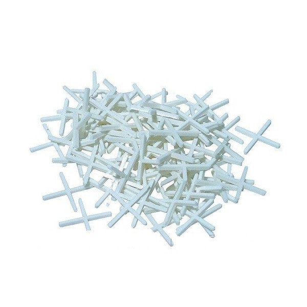 Крестики 2мм. для кафеля пластмасс. (уп. 100шт.)