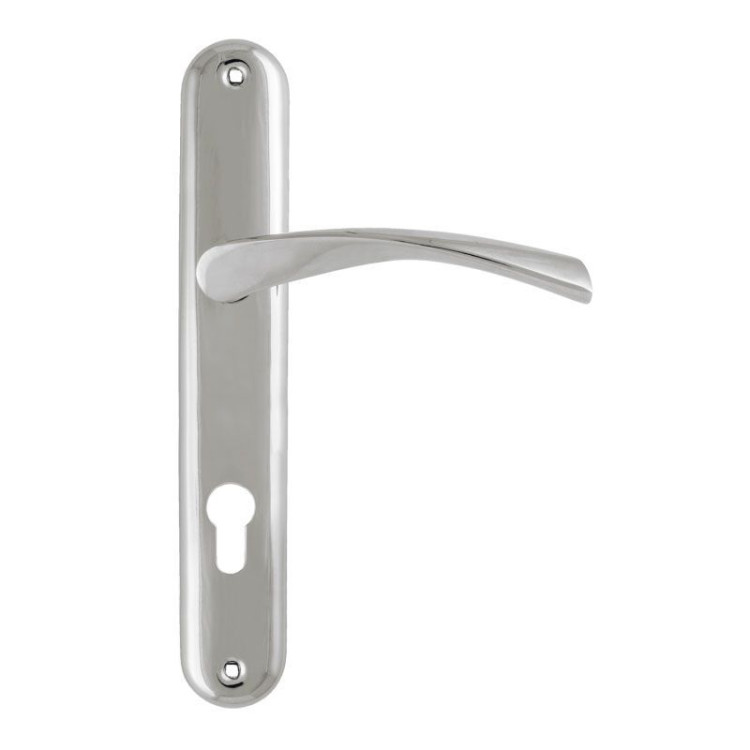 Ручка на планке "NORA-M" 100-85мм (хром)