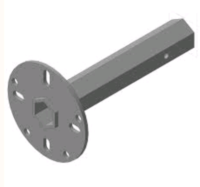 Ступица колеса S24 МБ 210 мм (дифференциальная)