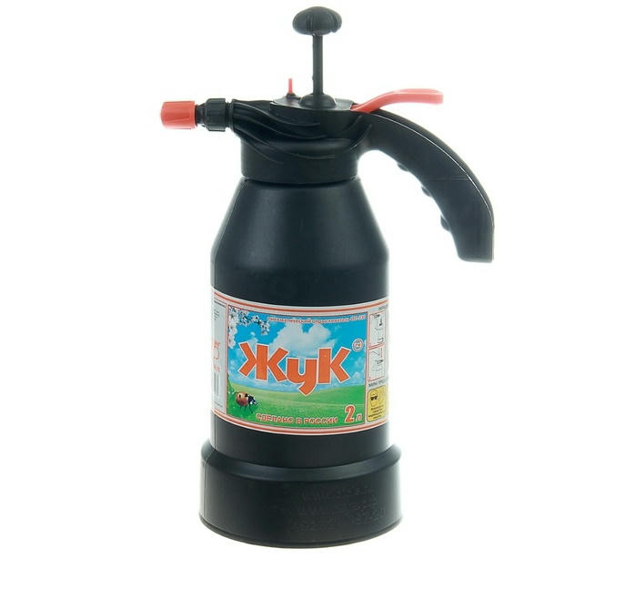 Опрыскиватель садовый &quot;Жук&quot; 2,0 л (чр.) Оптима
