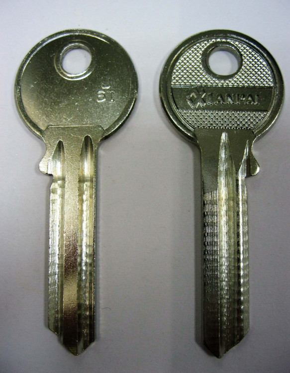 Заготовка для ключа U-6i