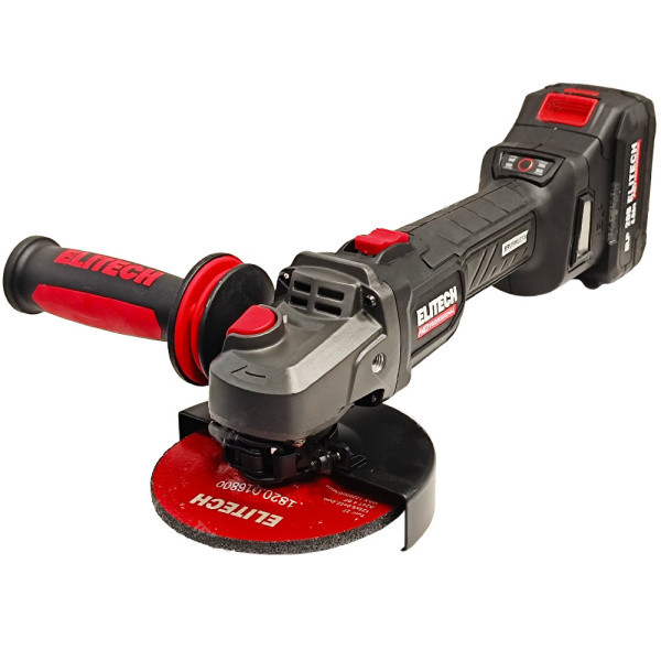 Шлифмашина угловая аккумуляторная ELITECH HD CAG 2012BL (E2213.074.01)