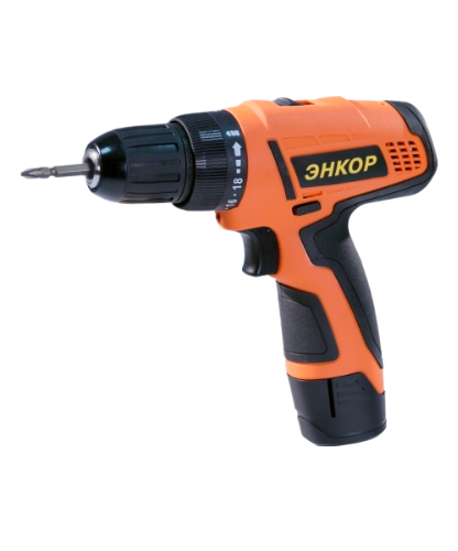 Аккумуляторная дрель-шуруповерт ЭНКОР ДША-2 12ЭР/10Л 50021