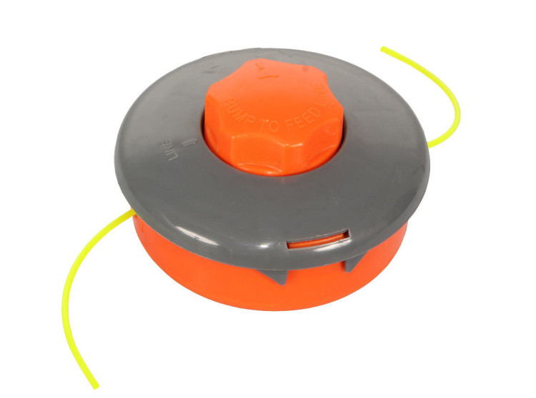 Барабан для лески Тримера универсальный СЕРЫЙ (М10х1.25) заряд лески без разбора HD5