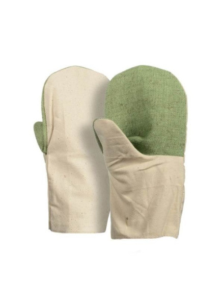 Верхонки х/б с брезентовым наладонником, Барс