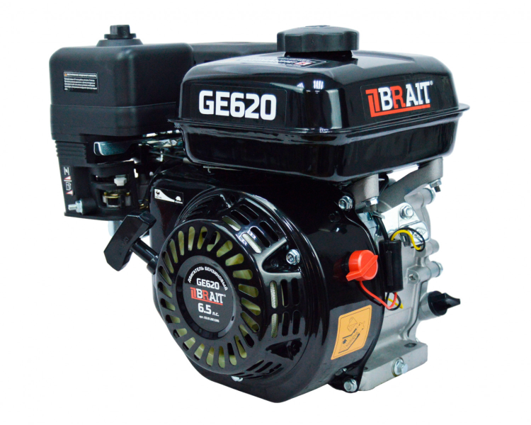 Двигатель BRAIT-GE620 | 6,5 л.с. | шкив 20мм,длина вала 53мм