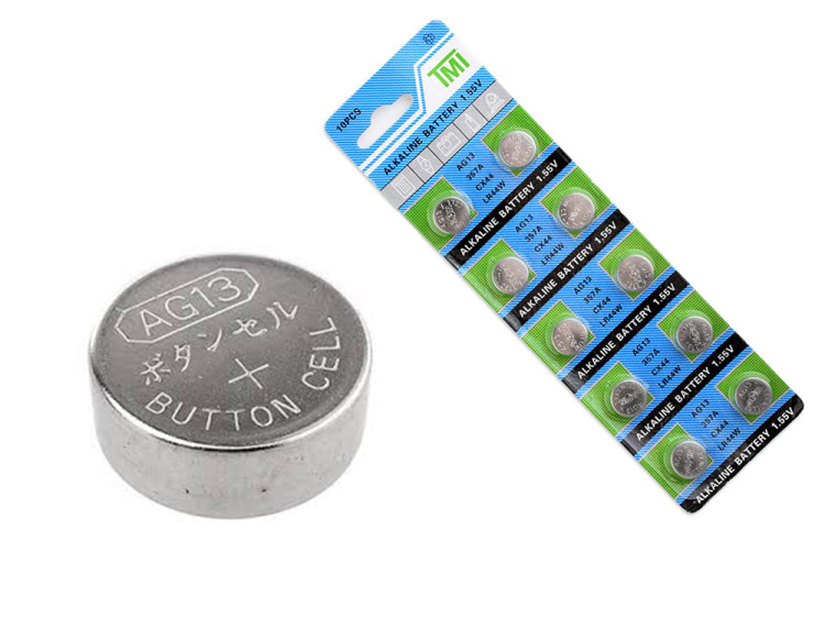 Батарейки TMI Alkaline AG13 (LR44 357 SR44 A76) BL-10