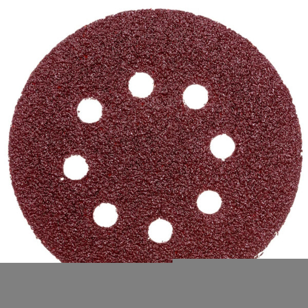 Круги абразивные шлифовальные перфорированные на ворсовой основе под липучку Profi 5 шт, 125 мм, Р240 CUTOP 85-625