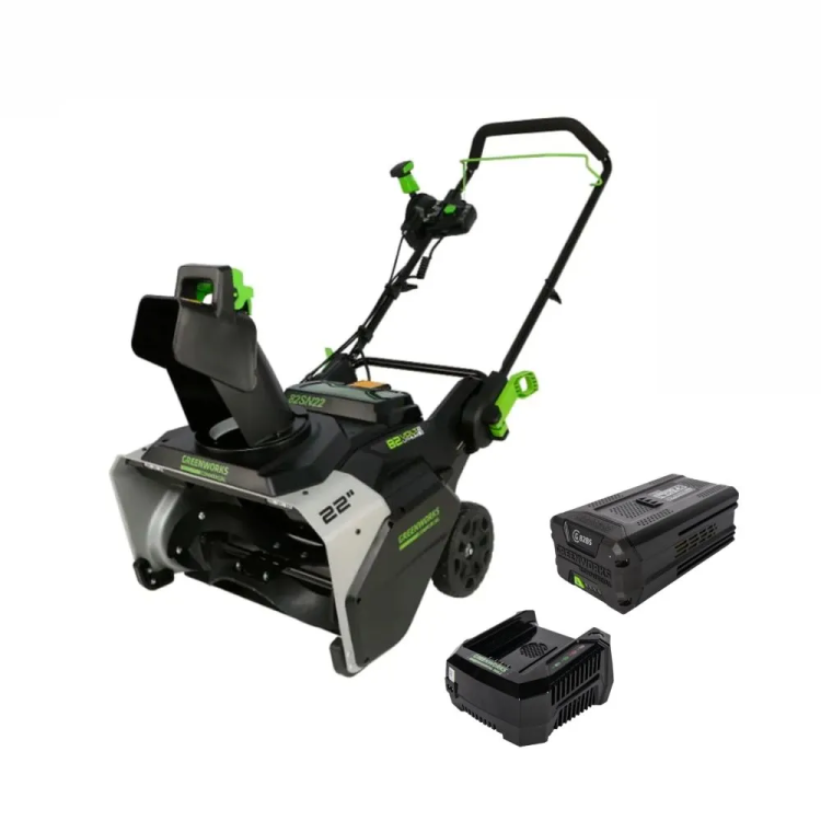 Снегоуборщик аккумуляторный Greenworks 82SN22 2603307UB